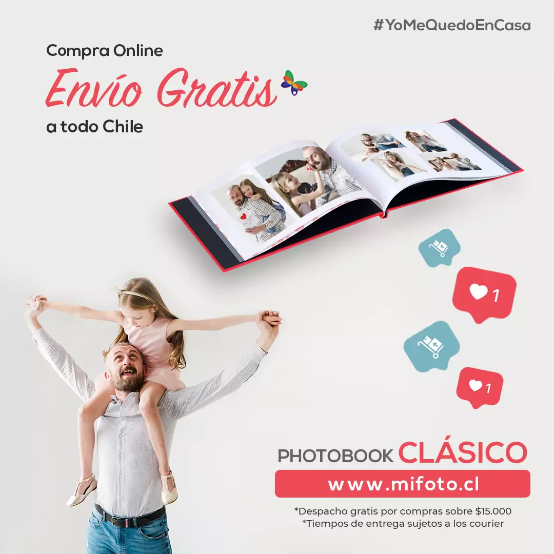 afiche mifoto, photobook clasico